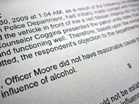 Knowing the DUI System - Troy Slaten will file the proper motions...